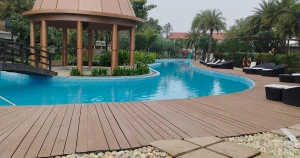 wpc pool decking