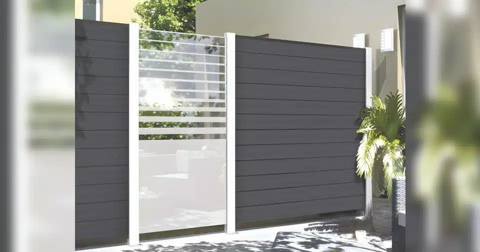 wpc plank gate