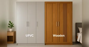 upvc vs wooden cupboard modern bedroom comparison