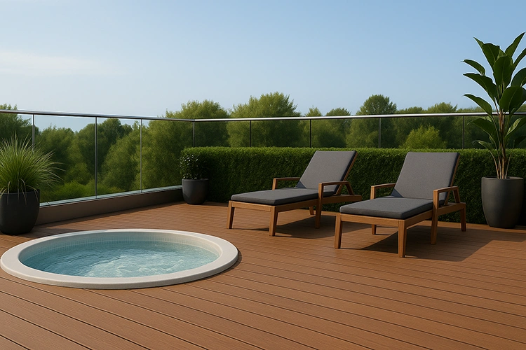 Top 10 Stunning WPC Deck Flooring Ideas for Balconies & Terraces