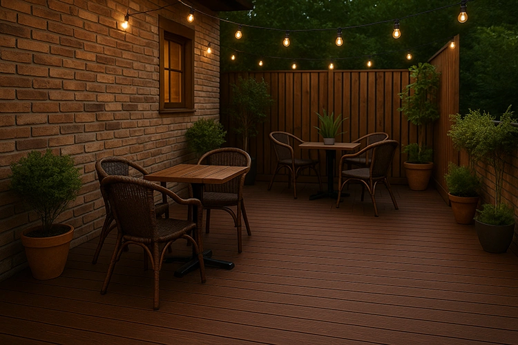 Top 10 Stunning WPC Deck Flooring Ideas for Balconies & Terraces