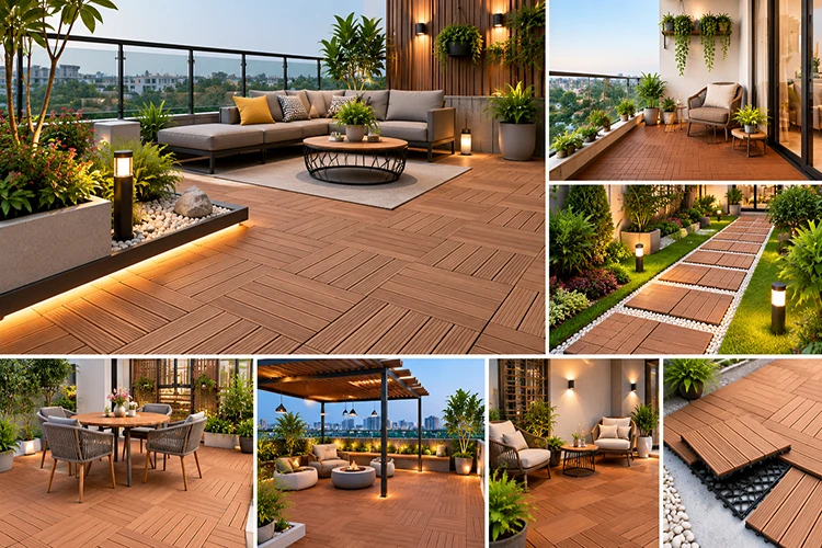 Best Applications of WPC Interlocking Decking Tiles